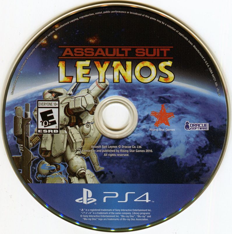 Media for Assault Suit Leynos (PlayStation 4)