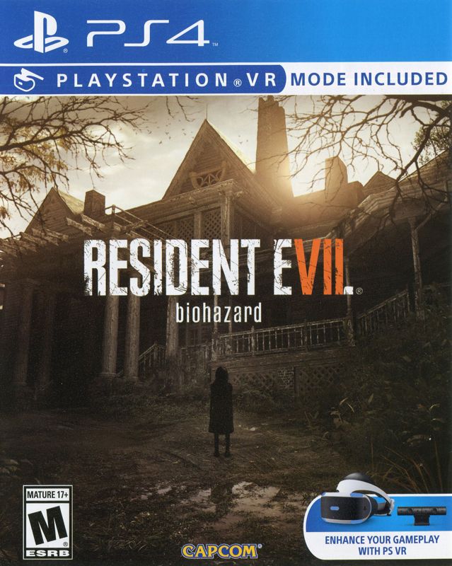 Front Cover for Resident Evil 7: Biohazard (PlayStation 4)