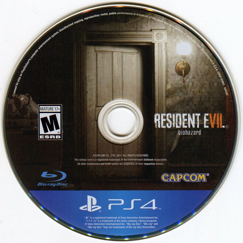 Media for Resident Evil 7: Biohazard (PlayStation 4)
