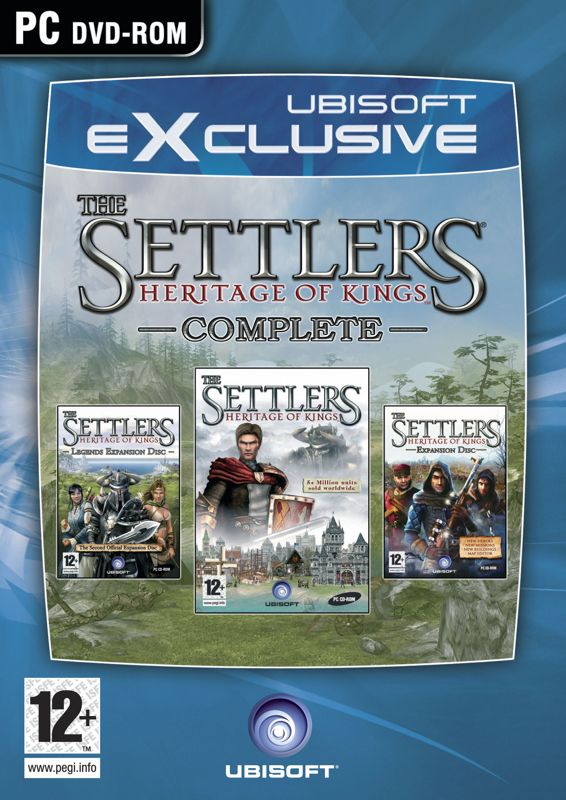 Front Cover for The Settlers: Heritage of Kings - Complete (Windows) (Ubisoft eXclusive release)