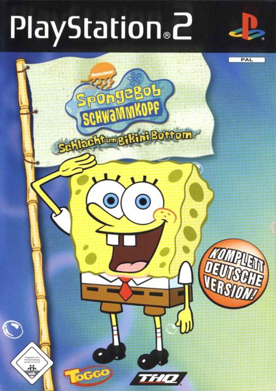 Front Cover for SpongeBob SquarePants: Battle for Bikini Bottom (PlayStation 2)