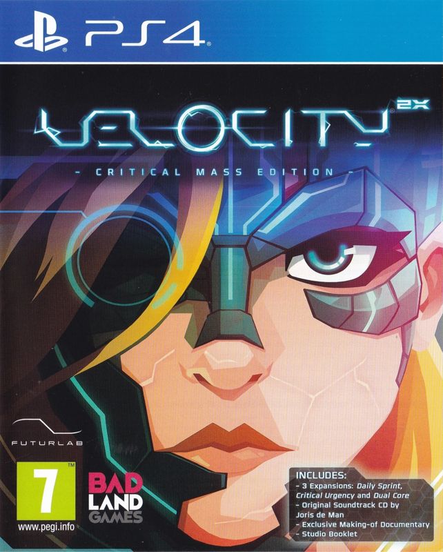 Front Cover for Velocity 2X: Critical Mass Edition (PlayStation 4)