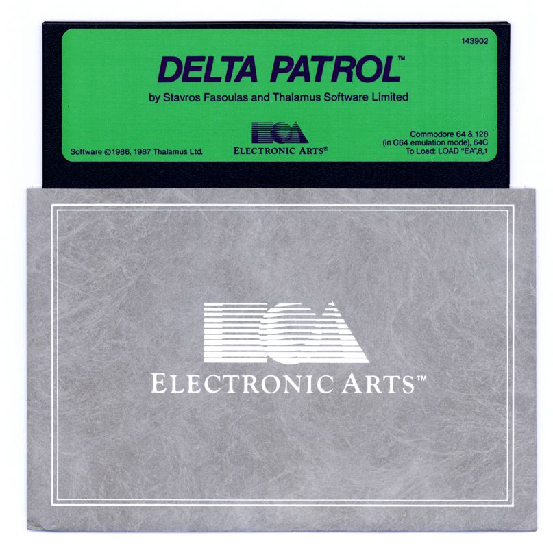 Media for Delta Patrol (Commodore 64)
