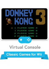 Front Cover for Donkey Kong 3 (Wii)