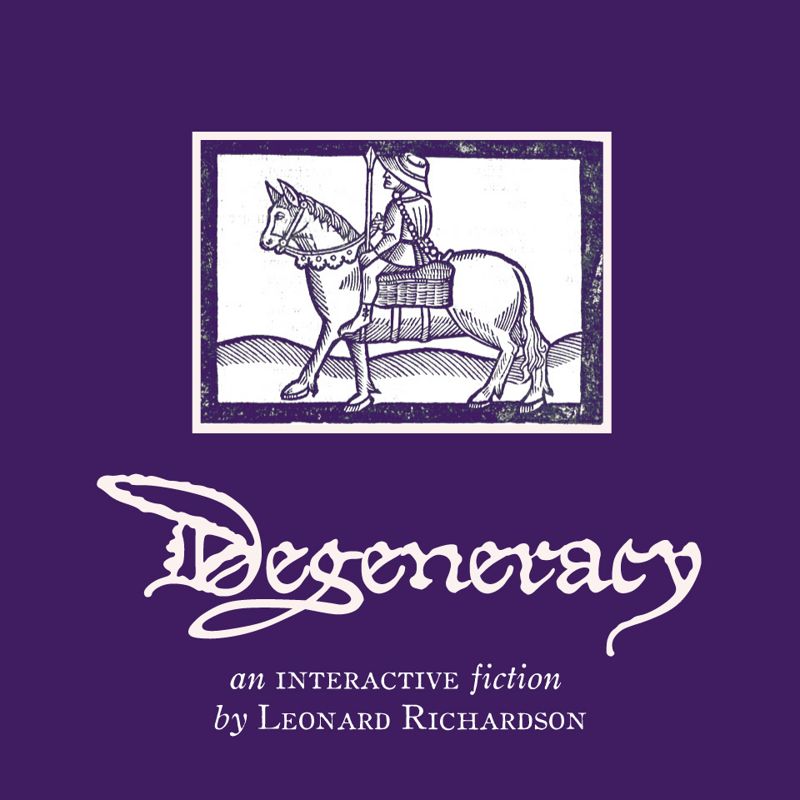 Front Cover for Degeneracy (Z-machine)