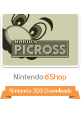 Front Cover for Mario's Picross (Nintendo 3DS) (Nintendo eShop release)