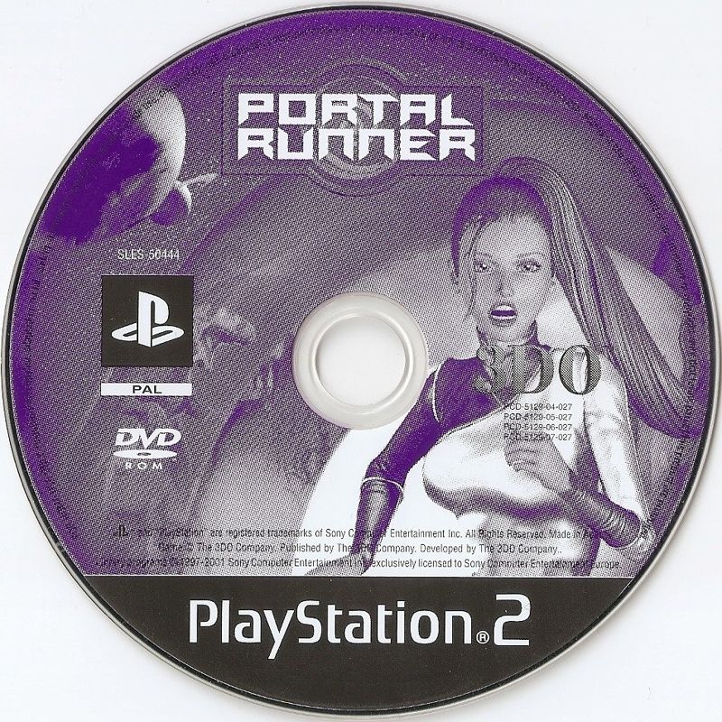 Media for Portal Runner (PlayStation 2)