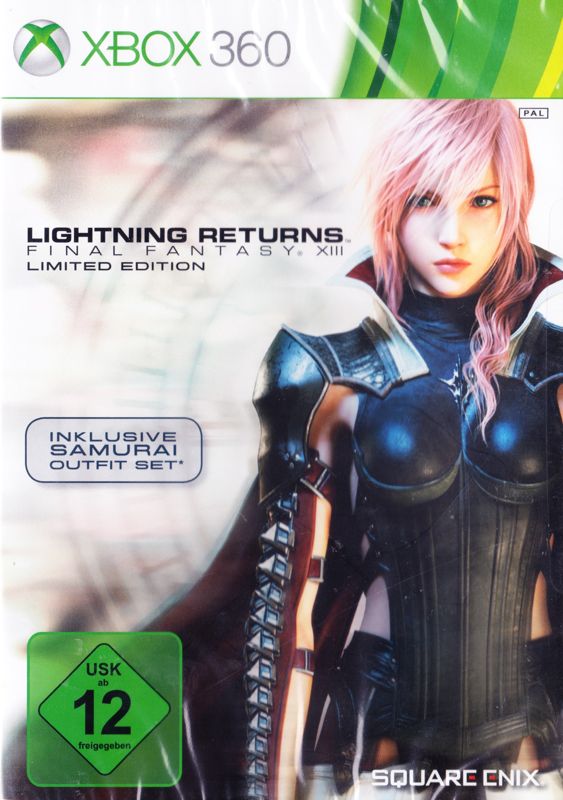 Front Cover for Lightning Returns: Final Fantasy XIII (Limited Edition) (Xbox 360)