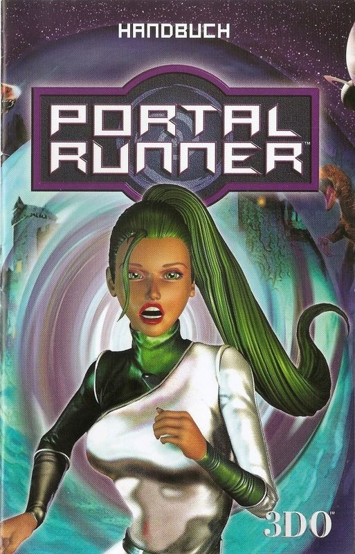 Manual for Portal Runner (PlayStation 2): Front