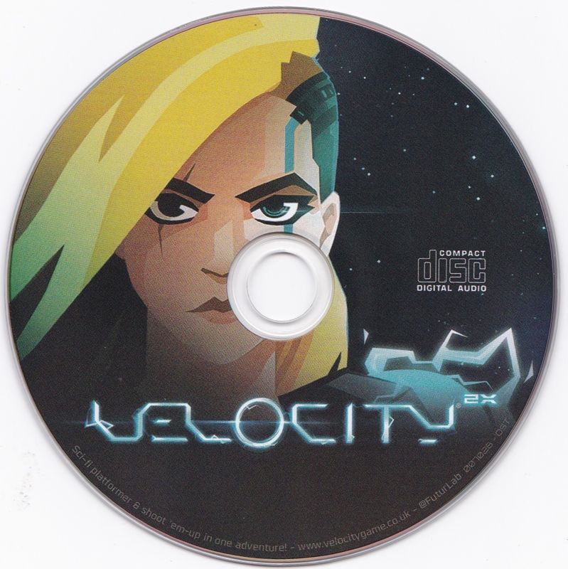Soundtrack for Velocity 2X: Critical Mass Edition (PlayStation 4): CD