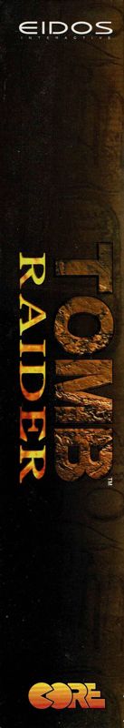 Spine/Sides for Tomb Raider (DOS): Left