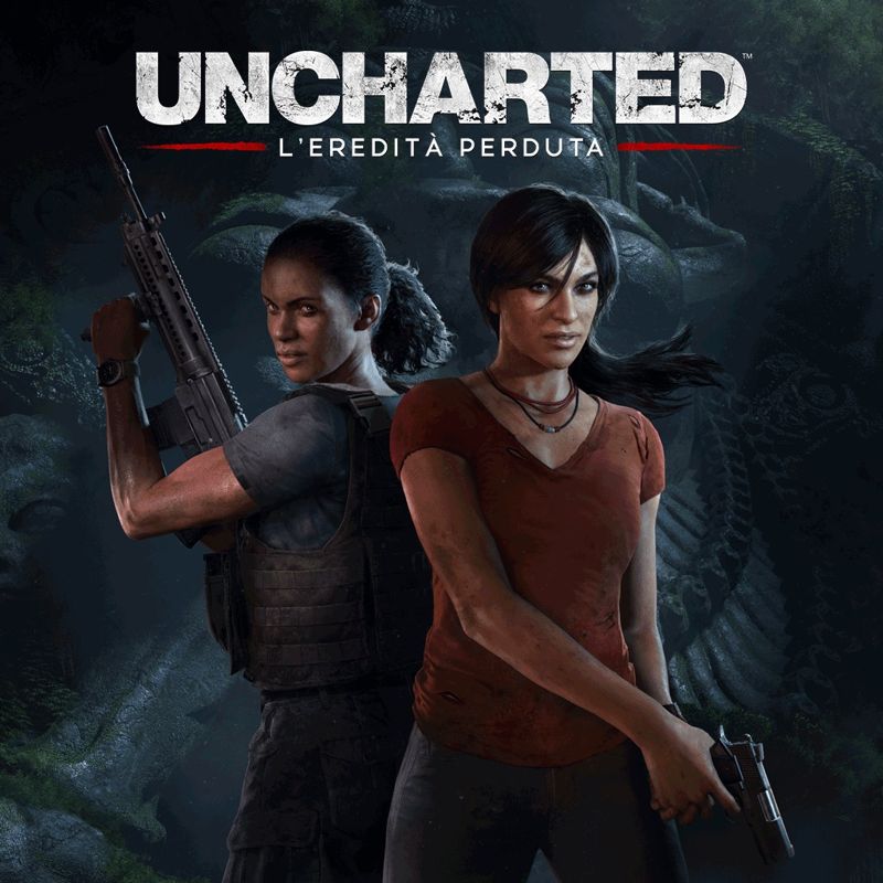 Front Cover for Uncharted: The Lost Legacy (PlayStation 4) (download release)
