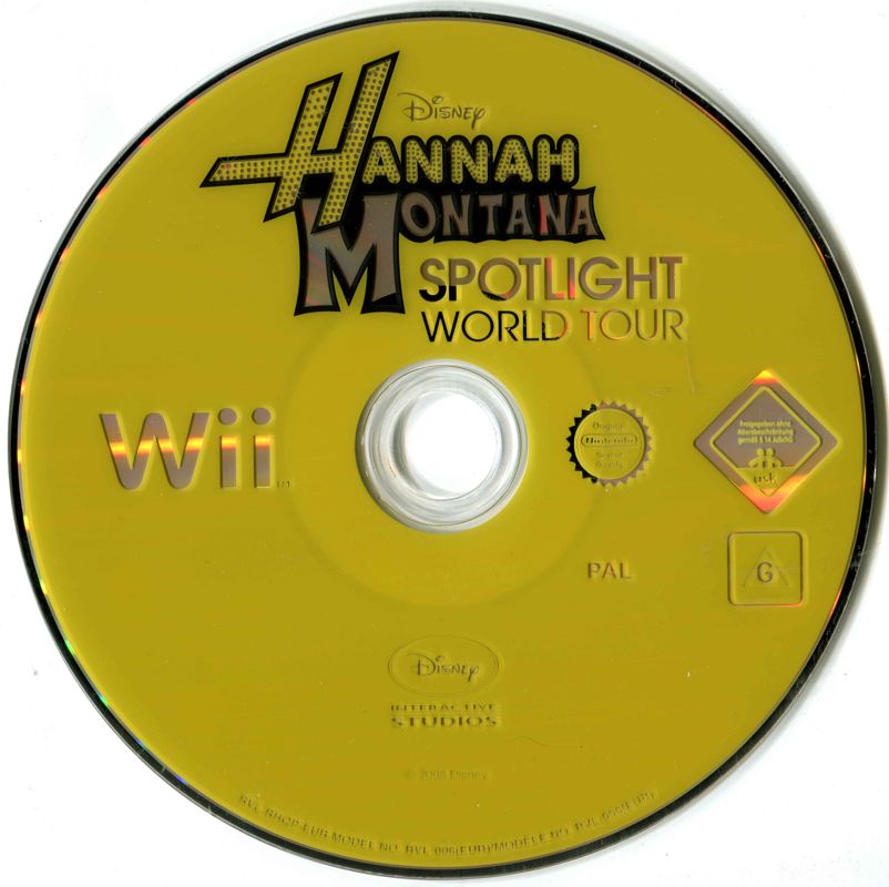 Media for Hannah Montana: Spotlight World Tour (Wii)
