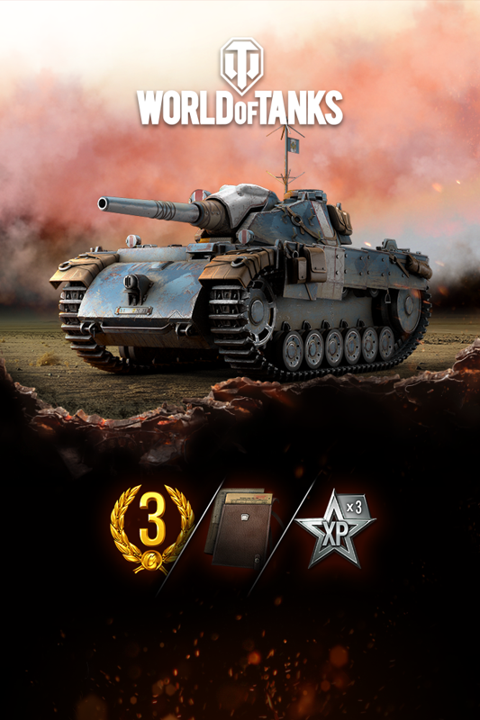 Front Cover for World of Tanks: Edelweiss Loaded (Xbox One) (download release)