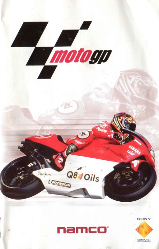 Manual for MotoGP (PlayStation 2) (Platinum Release): Front