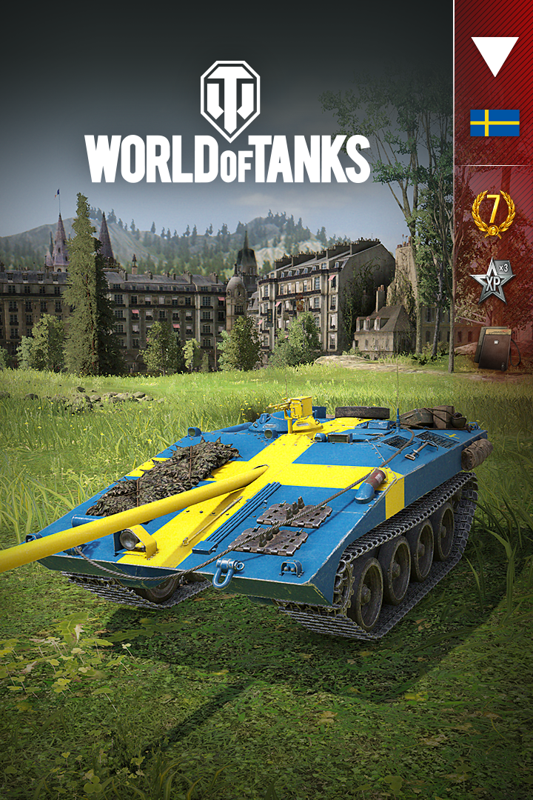 Front Cover for World of Tanks: Stark Strv S1 Ultimate (Xbox One) (download release)