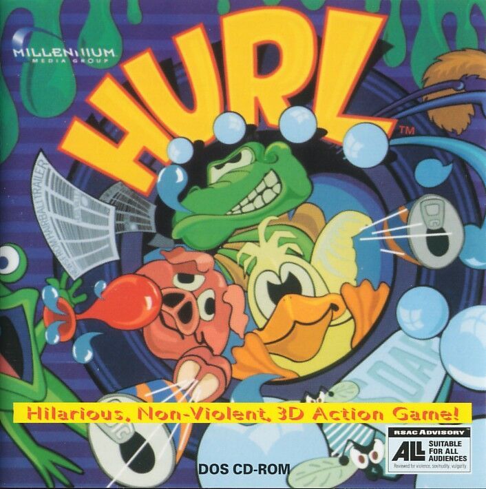 Other for H.U.R.L. (DOS): Jewel Case - Front