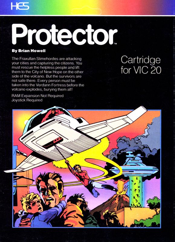 Front Cover for Protector (VIC-20)