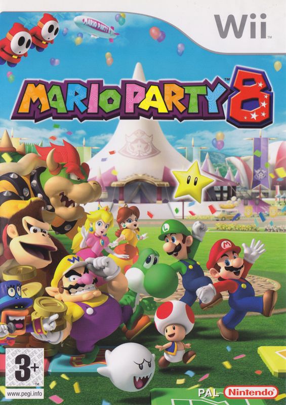 Front Cover for Mario Party 8 (Wii)