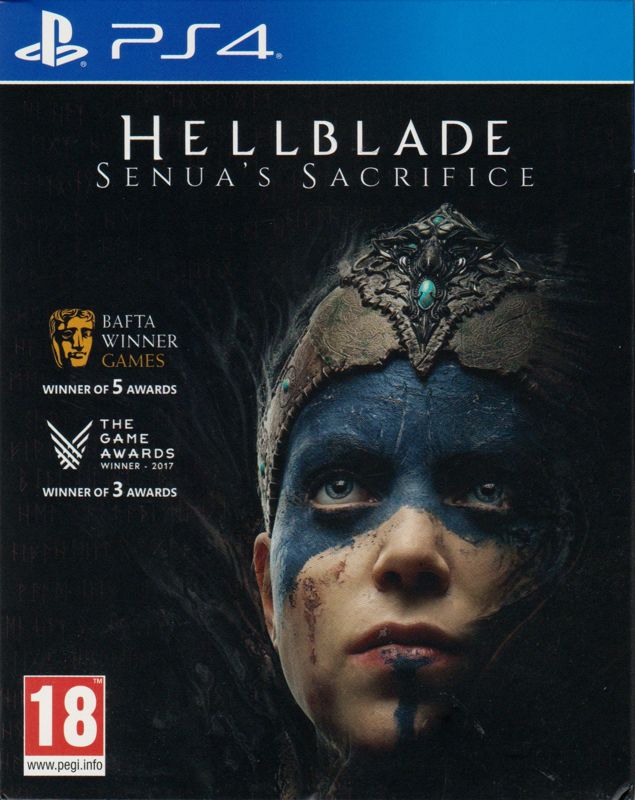 Front Cover for Hellblade: Senua's Sacrifice (PlayStation 4)