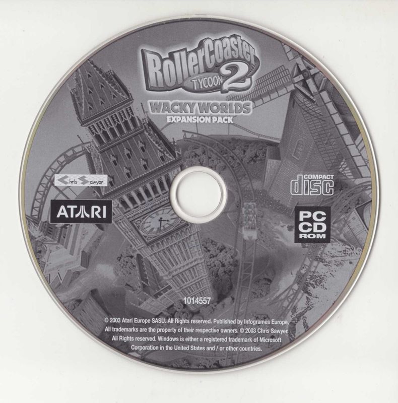 Media for RollerCoaster Tycoon 6 Pack (Windows): RollerCoaster Tycoon 2: Wacky Worlds