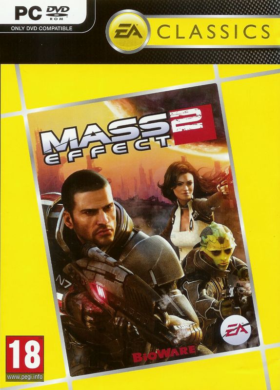 Front Cover for Mass Effect 2 (Windows) (EA Classics release)