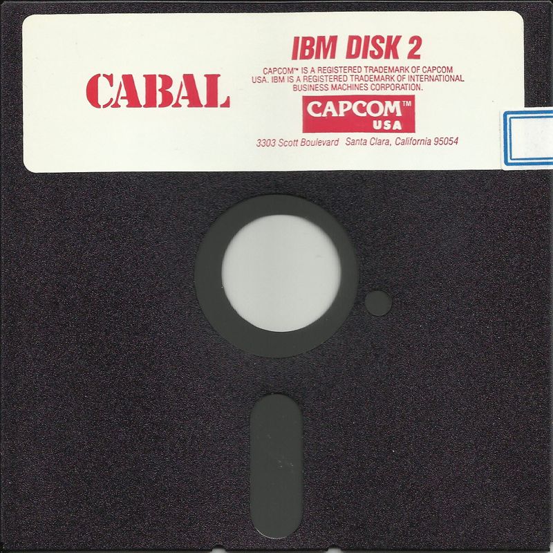 Media for Cabal (DOS) (5.25" Release): Disk 2/2