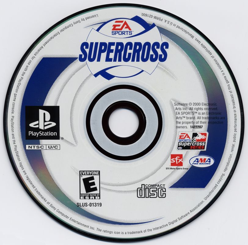 Media for Supercross (PlayStation)