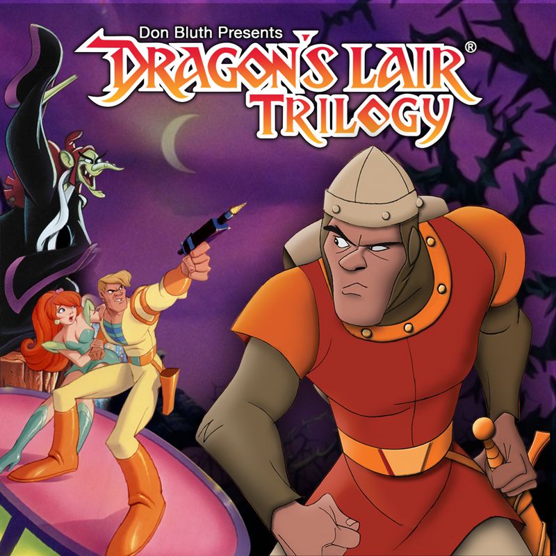 Front Cover for Dragon's Lair Trilogy (PlayStation 3) (download release)