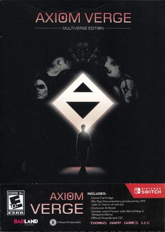 Front Cover for Axiom Verge (Multiverse Edition) (Nintendo Switch) (W/ Banderole)