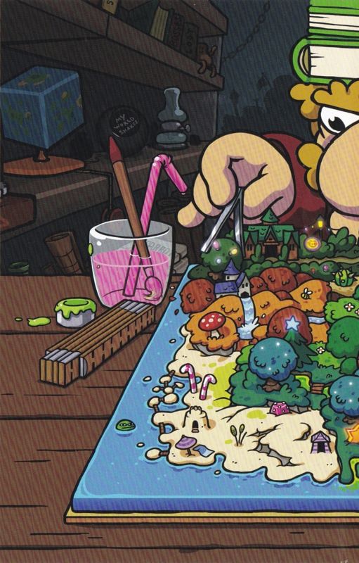 Inside Cover for Ittle Dew 2+ (Nintendo Switch): Left