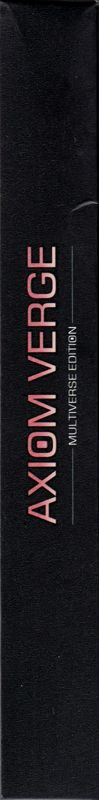 Spine/Sides for Axiom Verge (Multiverse Edition) (Nintendo Switch) (W/ Banderole): Left/Right