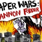 Front Cover for Paper Wars: Cannon Fodder (PSP and PlayStation 3) (download release)