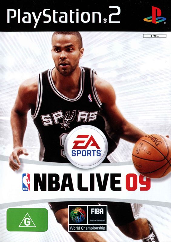 Front Cover for NBA Live 09 (PlayStation 2)