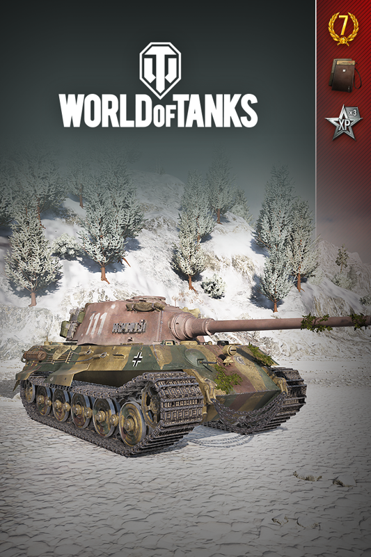 Front Cover for World of Tanks: German King Tiger II Ultimate (Xbox One) (download release)