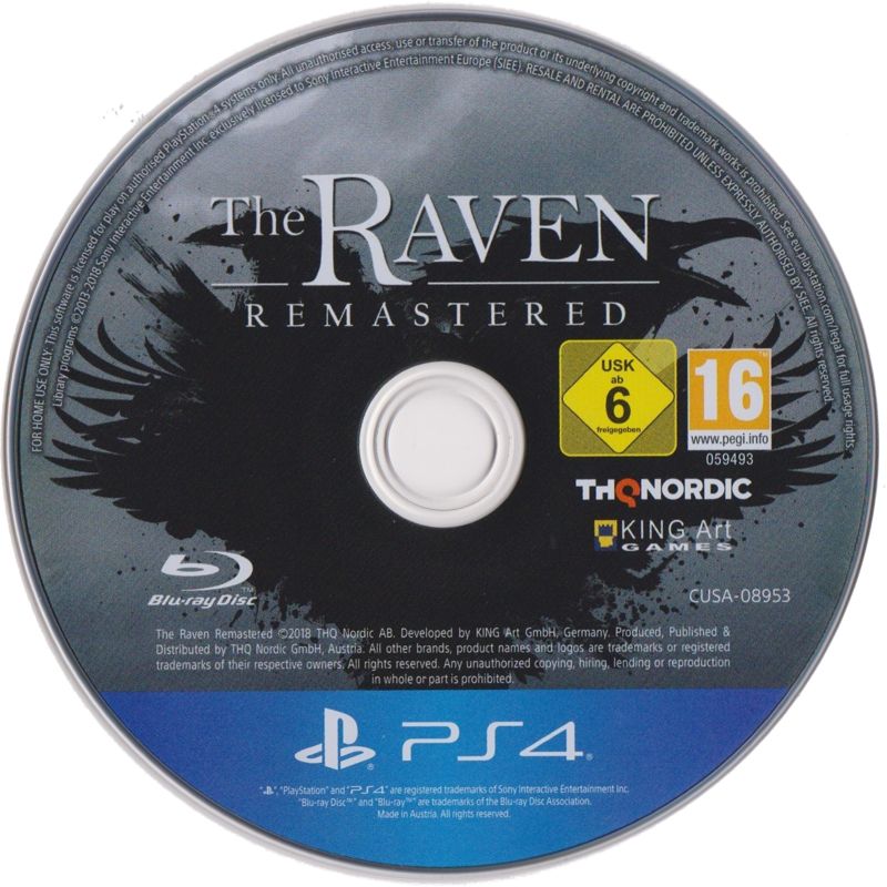 Media for The Raven: Remastered (PlayStation 4)