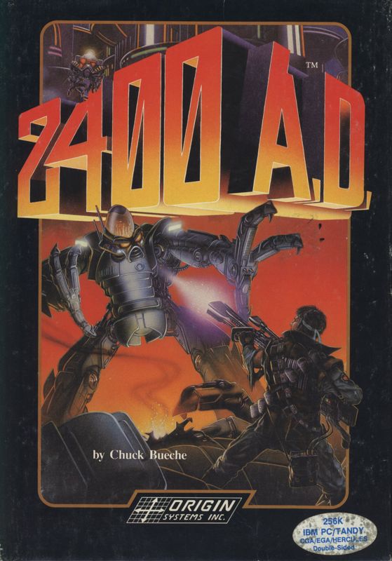 Front Cover for 2400 A.D. (DOS)