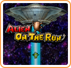 Front Cover for Alien on the Run (Nintendo 3DS) (download release)