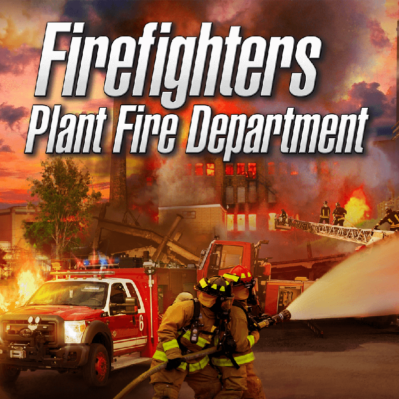 Front Cover for Plant Fire Department: The Simulation (PlayStation 4) (download release)