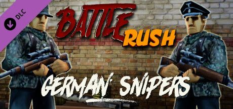 Front Cover for BattleRush: German Snipers (Windows) (Steam release)