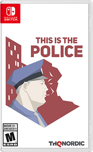 Front Cover for This Is the Police (Nintendo Switch) (download release): 1st version