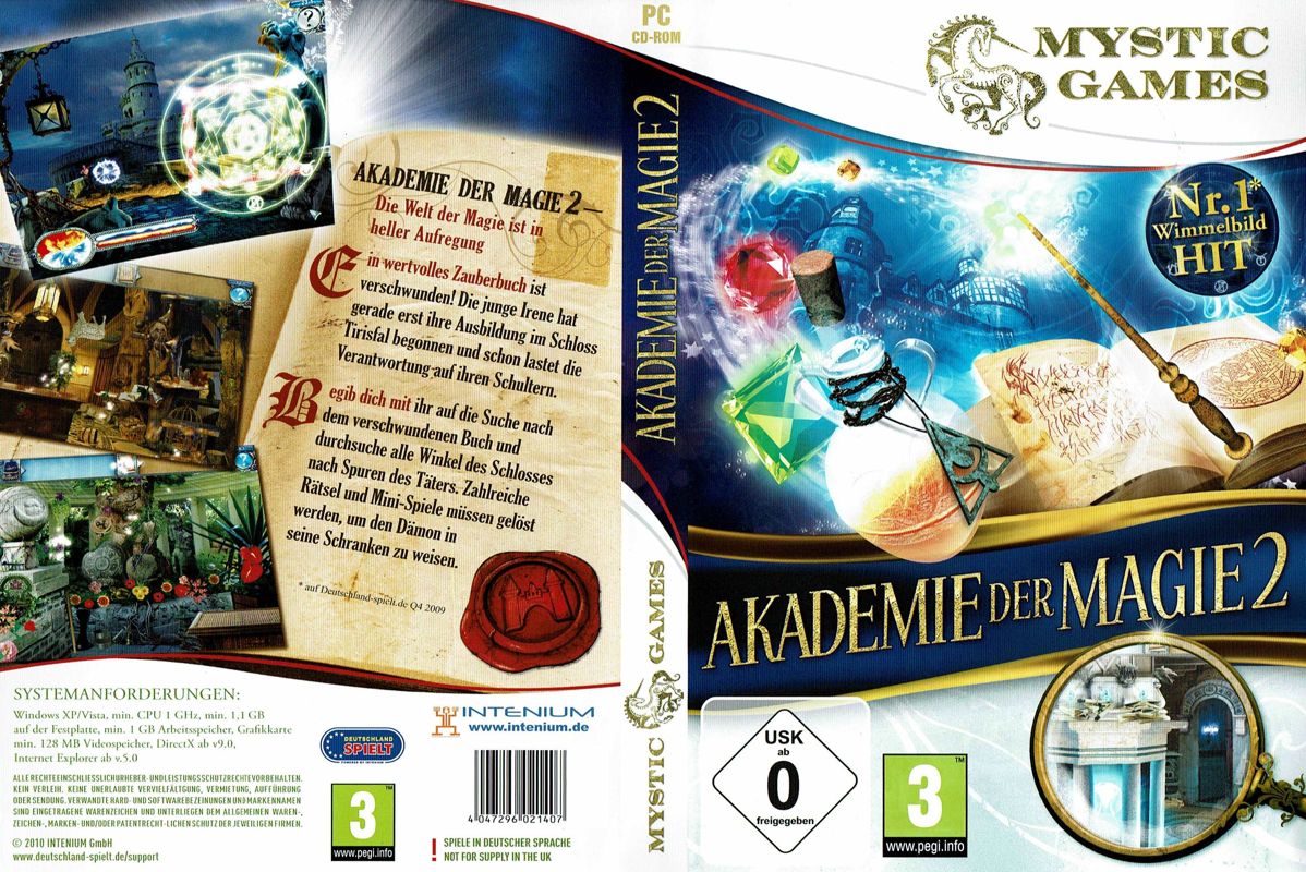 Other for Magic Academy II (Windows) (Mystic Games release): Keep Case - Full Cover
