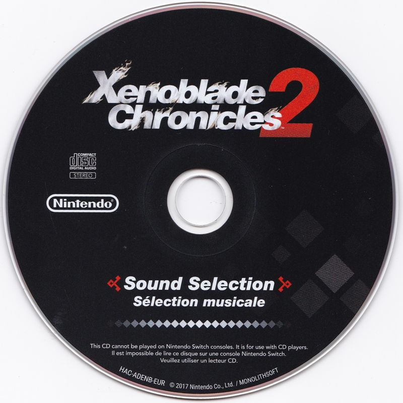 Soundtrack for Xenoblade Chronicles 2 (Special Edition) (Nintendo Switch) (Sleeved (2-Way Slidable) Box /w Banderole): CD