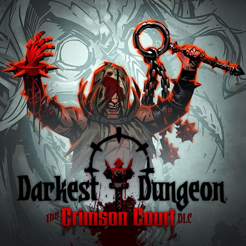 Front Cover for Darkest Dungeon: The Crimson Court (PS Vita and PlayStation 4) (download release)