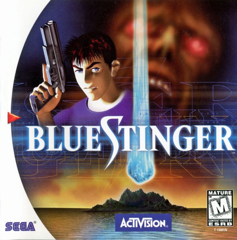 Front Cover for Blue Stinger (Dreamcast)