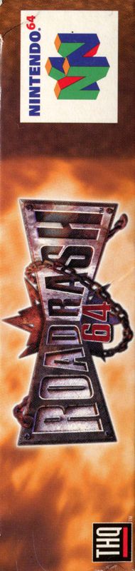 Spine/Sides for Road Rash 64 (Nintendo 64): Left