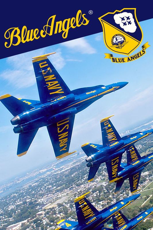 Front Cover for Blue Angels: Aerobatic Flight Simulator (Xbox One) (download release)