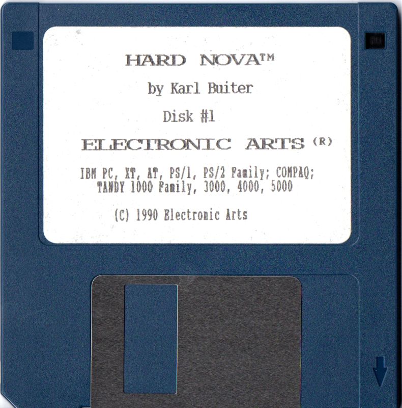 Media for Hard Nova (DOS) (3.5" release): 3.5" Disk 1