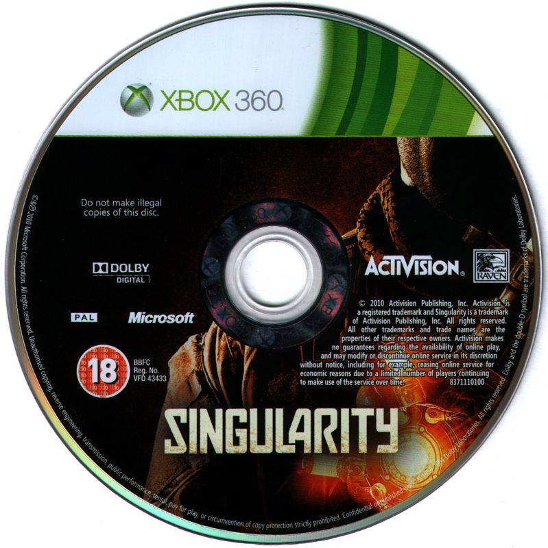 Media for Singularity (Xbox 360)