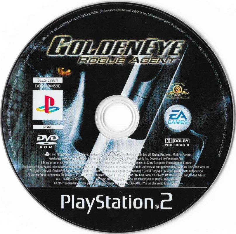 Media for GoldenEye: Rogue Agent (PlayStation 2)